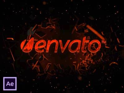 Welcome To Hell 3d ae aftereffect dark explosion honor intro logo particles promo templates title