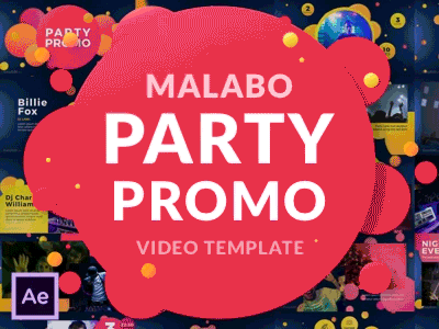 Malabo - Party Promo | After Effects Template club concert dance disco dj event festival music nightclub opener party promo