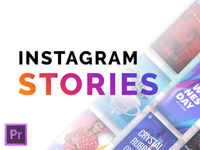 Instagram Stories | For Premiere Pro Template business essential graphics instagram intro marketing mobile network opener promo social media stories youtube