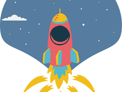 Rocketship logo branding dailylogochallenge design figma logo ui ux