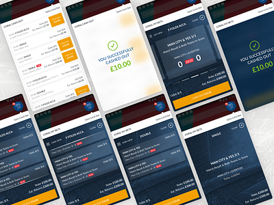 Coral Sports – Cashout Android Widget Concept