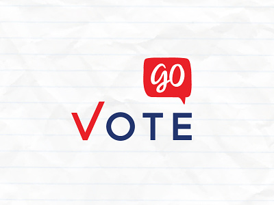Go Vote! 2016 clinton election go vote hillary president presidential election trump vote voter voting