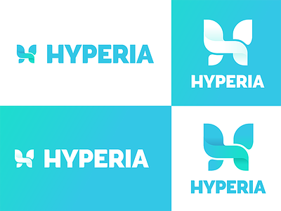 Hyperia Logo design ! brand graphic design illustration logo logo design