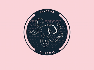 Not a huge fan of seafood illustrated logo