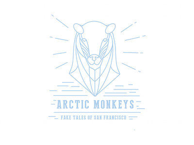 Polar logo animal bear illustrated logo typography