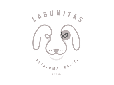 Lagunitas rebrand attempt beer branding illustrator logo