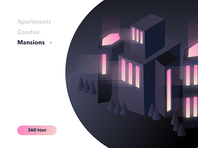 Splash screen 80s gradients illustration neon ui