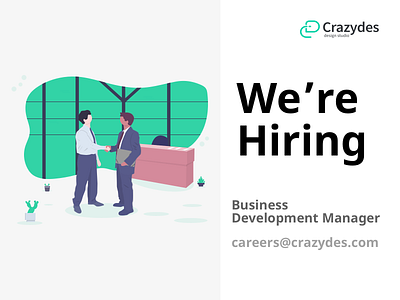 Business Development Manager - Crazydes Hiring