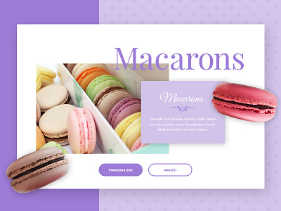 Buiongiorno Website Design awesome design macarons modern sweet ui website