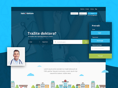 Halo Doktore Website Design