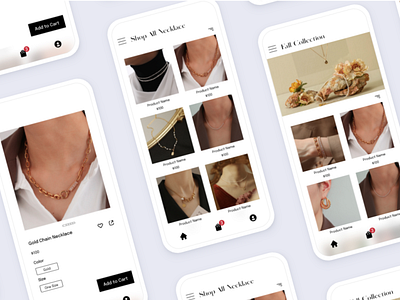 Jewelry Ecommerce Mobile App