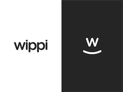 Wippi | App Visual Identity branding design logo