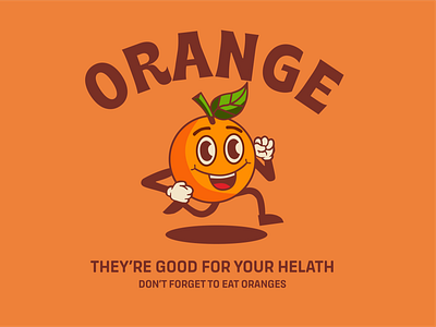 Orange - Fruit Illustration