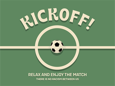 Kickoff! - Football Illustration figma football illustration kickoff pen tool retro