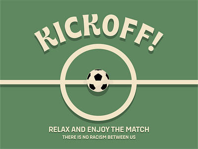 Kickoff! - Football Illustration figma football illustration kickoff pen tool retro