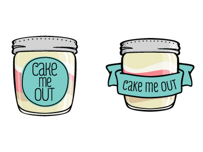 cake me out cake jar