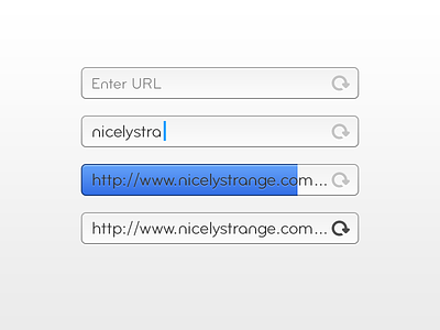 URL navigation toolbar