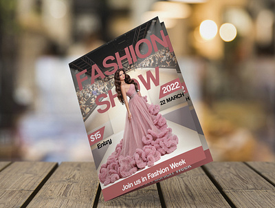 Magazine Flyer Design fashion flyer design flyer design magazine design magazine flyer