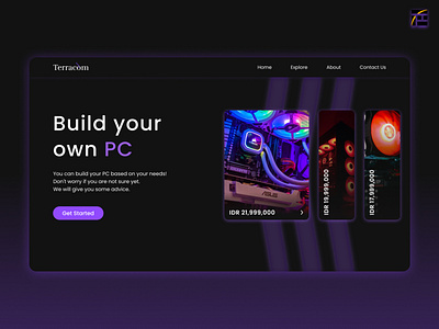 Landing Page−Build your own PC