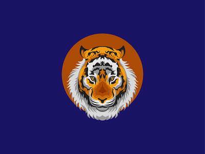 Tiger Head Mascot Logo