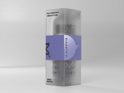 Empty Vape Liquid Packaging branding design fragrance graphic design liquid logo minimalist packaging unconventional vape