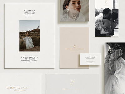 Veronica Cassano Branding brand identity branding logo stationery typography