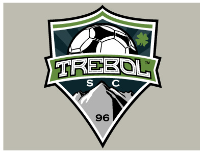 Trebol Soccer Club Logo identity insignia logo soccer youth