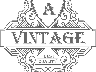 Vintage Zone branding design graphic design icon illustration logo typography ui ux vector vintage vintage logo