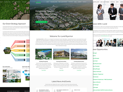 i-Land Myanmar - Website green investment myanmar website