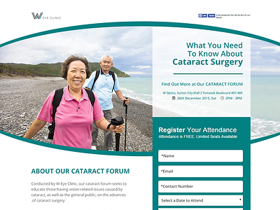 W Eye Clinic - Cataract Forum Microsite