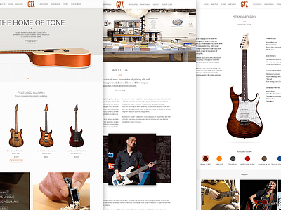 Guitar Website music website