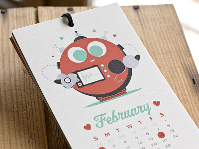 Robotsss february heart robot valentine