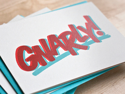 Gnarls card charles barkley cause i can gnarls barkley gnarly overprint screenprint type typography