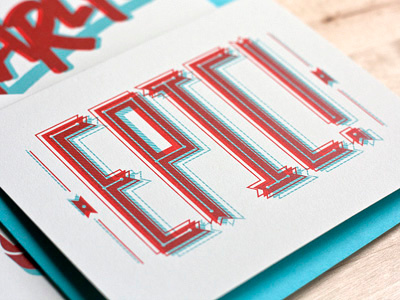 Epic! card charles barkley epic print screen print type typography