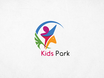 Logo color entertainment graphic illustrator kids logo park sketch