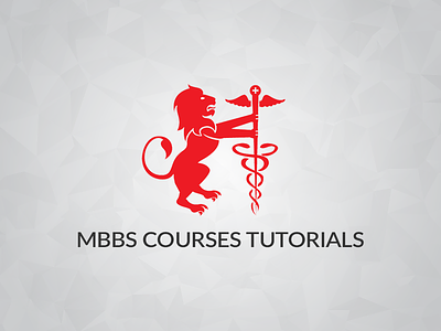 MBBS TUTORIALS LOGO branding bright colorful design doctor letter logo study