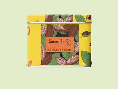 Cacao & co product package advertising graphic design product package