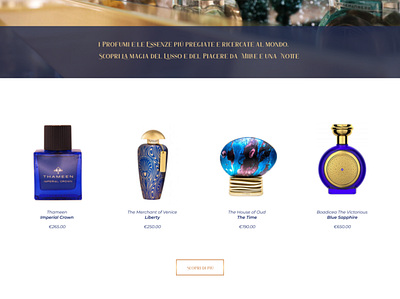 Perfume e-commerce design graphic design logo responsive ui ux web design