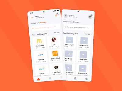 Food Delivery App delivery food ui