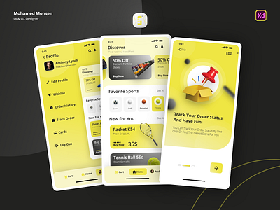 E-Commerce Mobile App UI & UX Design