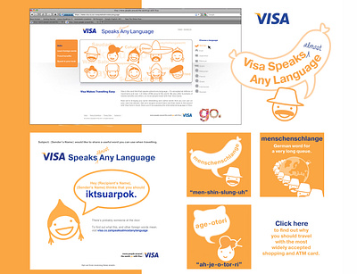 VISA – Digital marketing campaign advertising art direction branding creative concept design illustration ui vector