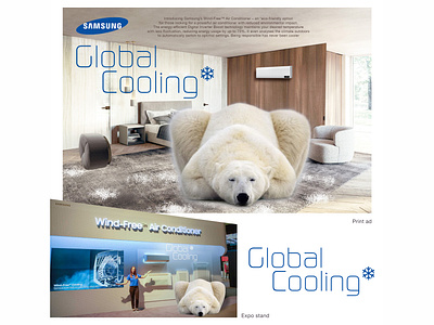 SAMSUNG Eco-Friendly Wind-Free Air Conditioner
Creative Concept