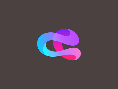 C c flow icon icon design icons letter logo logo design wave