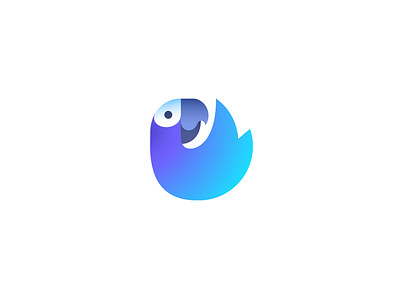 Parrot mark bird icon icon design logo logo design parrot