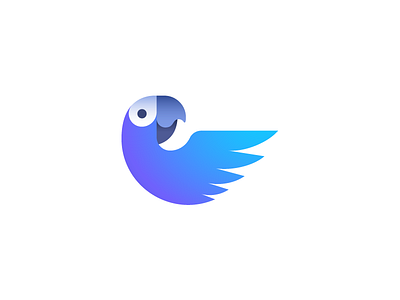 Parrot mark (update) bird icon icon design logo logo design parrot