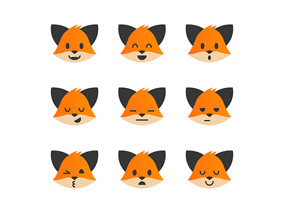Fox (emotions) character fox illustration