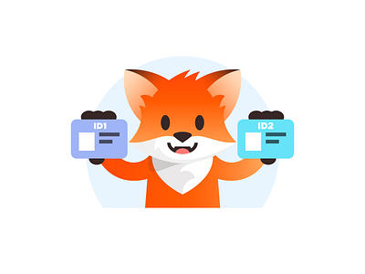 Standing Fox branding design fox illustration vector