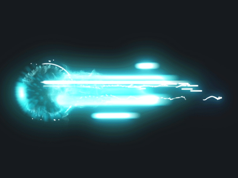 SCI-FI Plasma Muzzle effect fire flash future muzzle neon particle plasma sci fi shoot weapon
