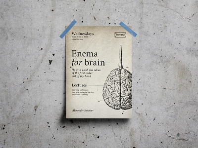 Enema for brain