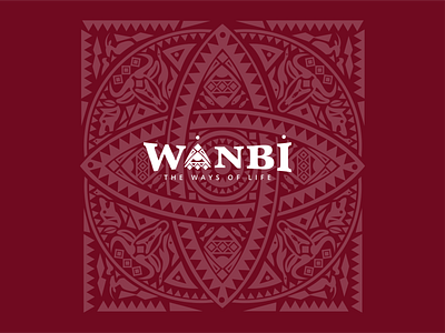 WAMBI brand brand identity branding illustration logo modern monogram product design typography vector vintage